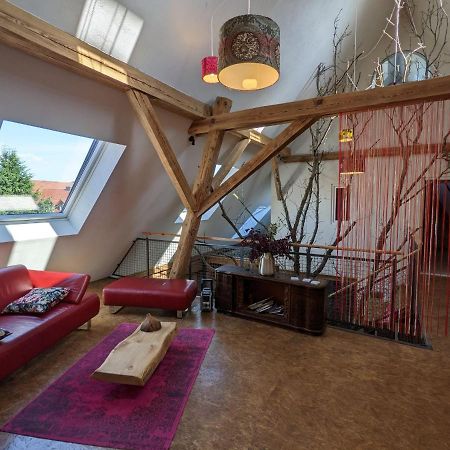 Schlafstaelle Apartment Geusfeld ภายนอก รูปภาพ