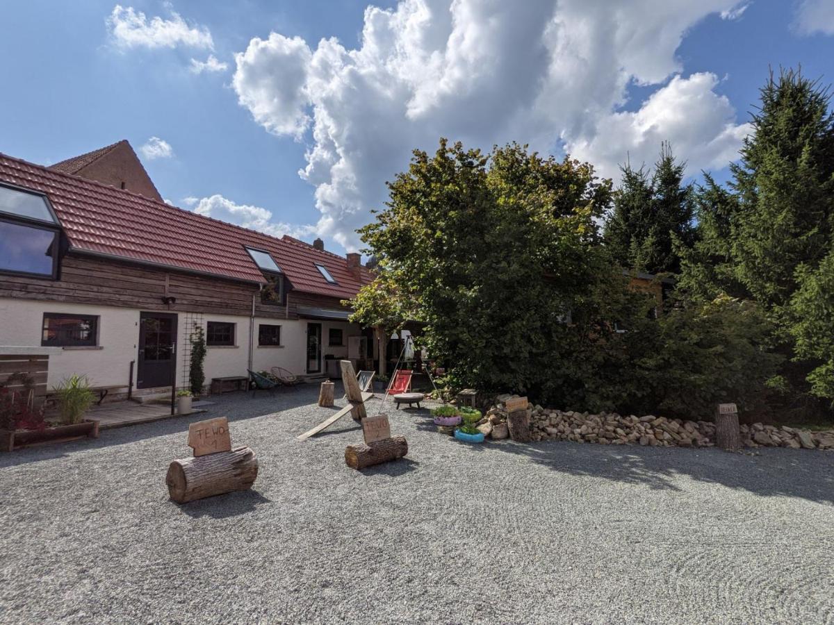Schlafstaelle Apartment Geusfeld ภายนอก รูปภาพ