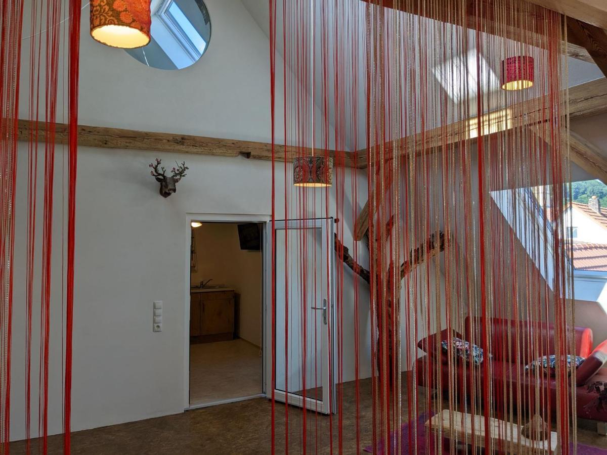 Schlafstaelle Apartment Geusfeld ภายนอก รูปภาพ